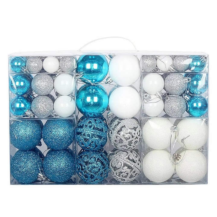 BowLift | Christmas Baubles Large Pattern Set of Decorations for Party