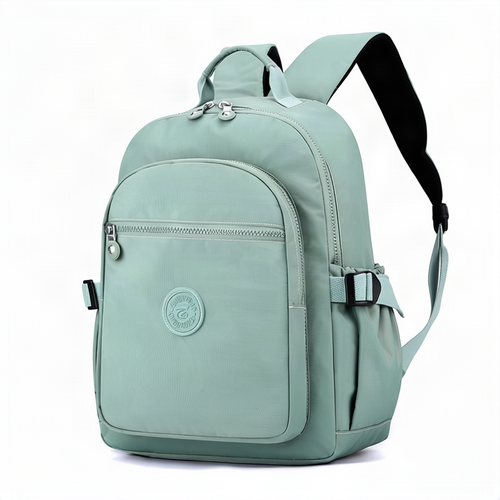 Nylon backpack for women, large capacity