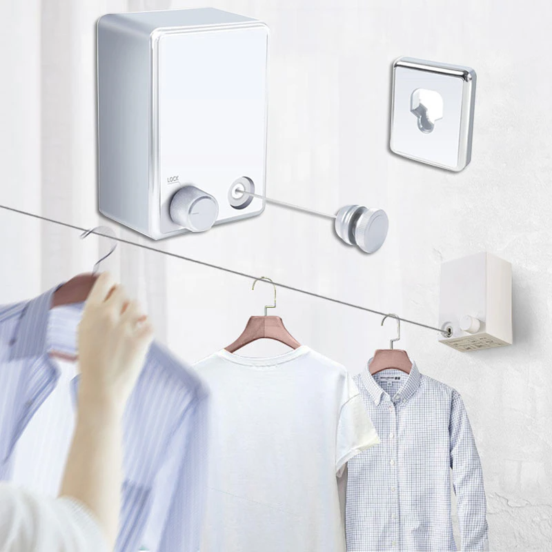 Retractable clothesline for indoor/outdoor | Bowlift