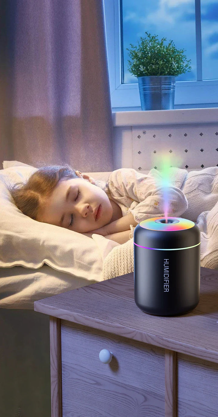 BowLift | MINI AIR HUMIDIFIER WITH AROMATHERAPY - USB POWERED - PERFECT FOR CAR AND BEDROOM