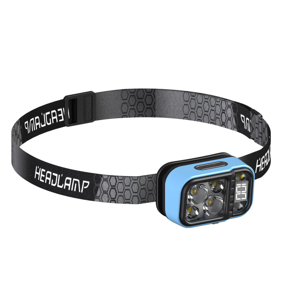 LED-Headlamp USB Charging with Sensor