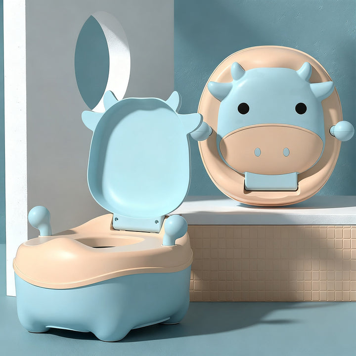 Child potty made of plastic