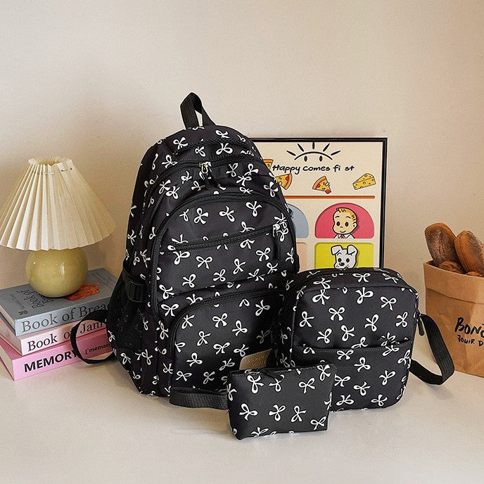 Women's Backpack Set, 3-piece, Nylon, large capacity