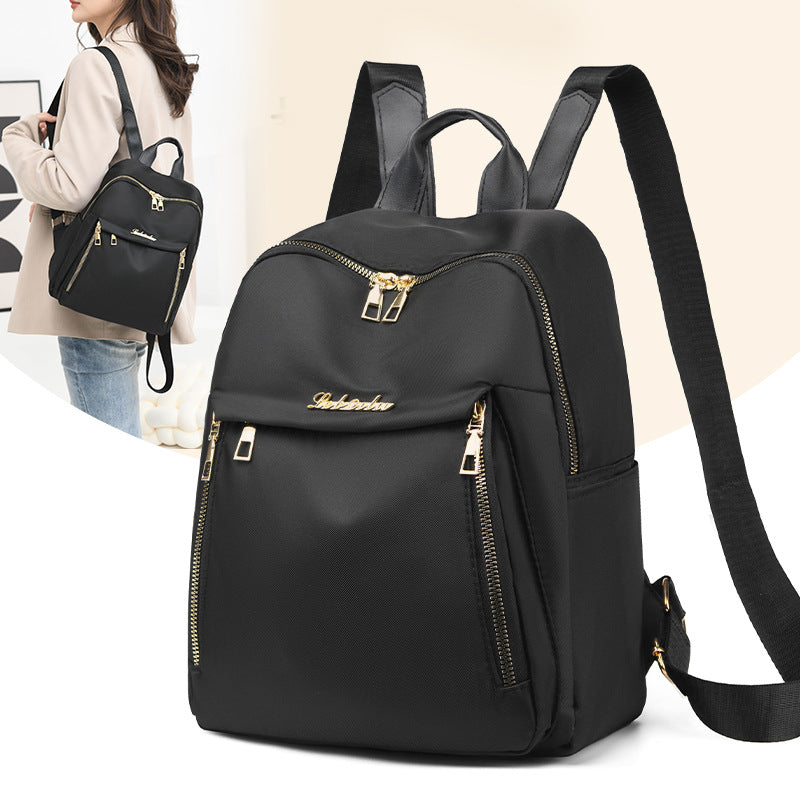 Lightweight nylon backpack for women, up to 20 L