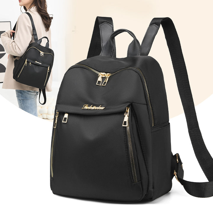 Lightweight nylon backpack for women, up to 20 L
