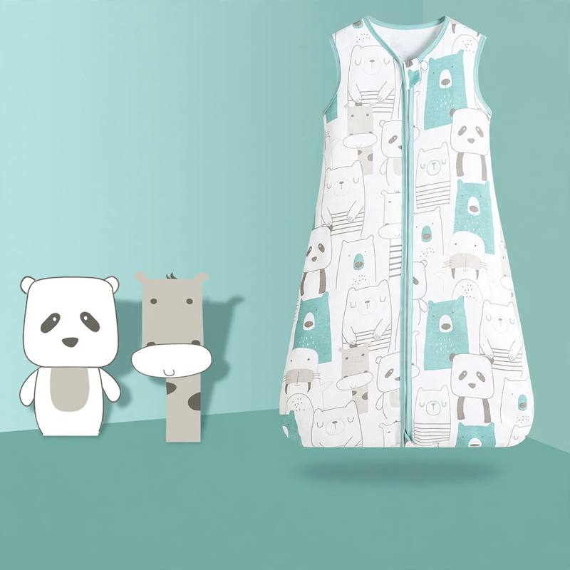 Baby sleeping bag with padding, size S–L