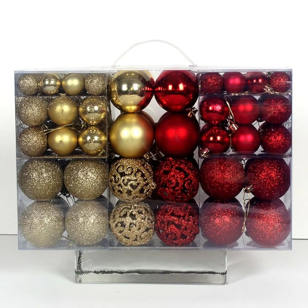 BowLift | Christmas Baubles Large Pattern Set of Decorations for Party