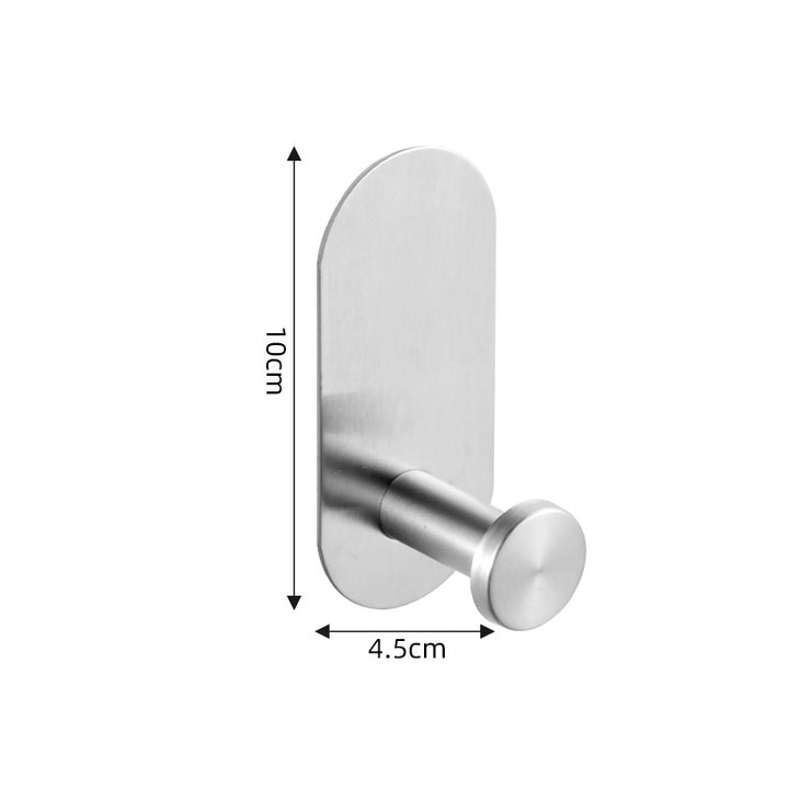 Stainless steel wall hooks, adhesive, bathroom and kitchen