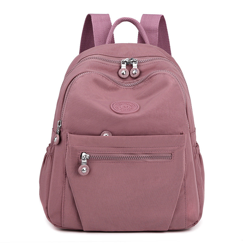 Women's Backpack, Nylon, abrasion-resistant, large capacity