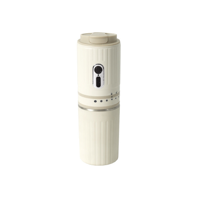 Portable coffee machine with grinder, 0.5 L