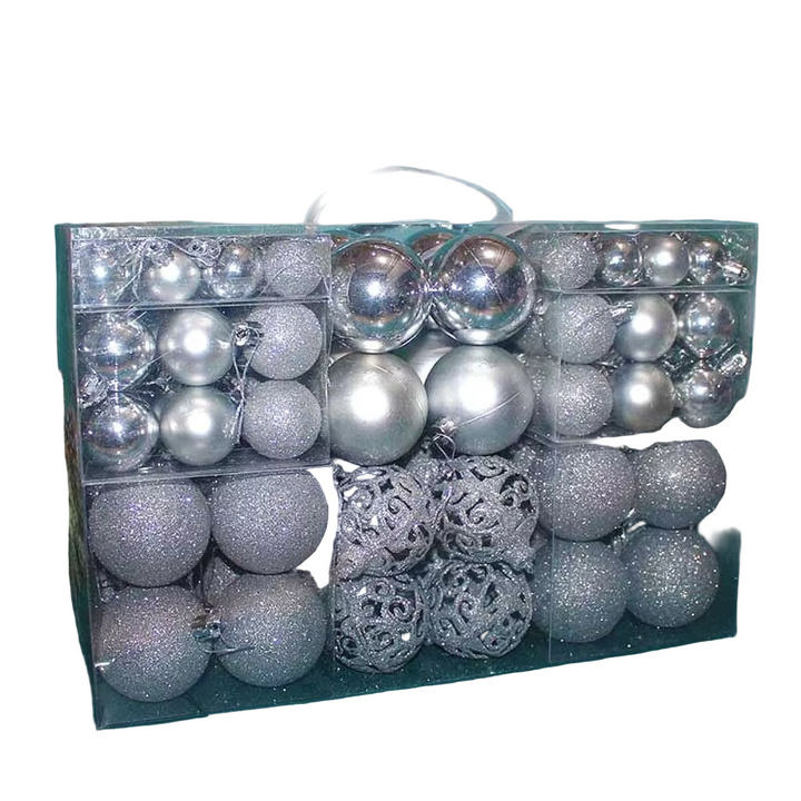 BowLift | Christmas Baubles Large Pattern Set of Decorations for Party