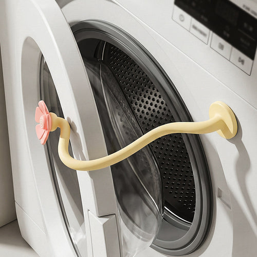 Magnetic ventilation holder for washing machines