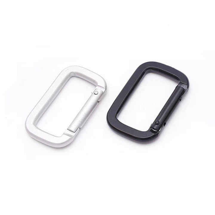 Safety carabiner made of carbon steel