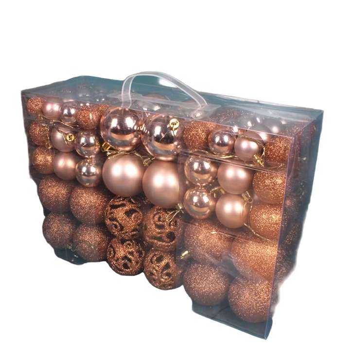 BowLift | Christmas Baubles Large Pattern Set of Decorations for Party