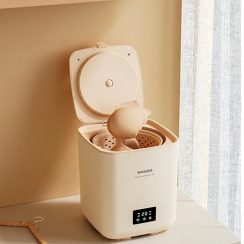 Portable mini washing machine, automatic, 700–900 ml