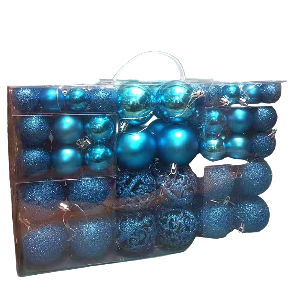 BowLift | Christmas Baubles Large Pattern Set of Decorations for Party