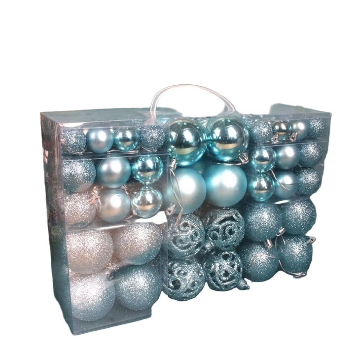 BowLift | Christmas Baubles Large Pattern Set of Decorations for Party