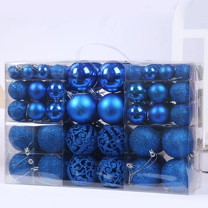 BowLift | Christmas Baubles Large Pattern Set of Decorations for Party