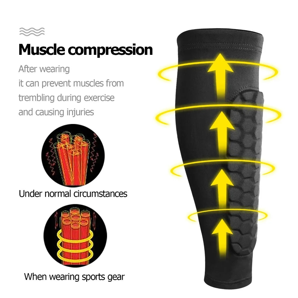 BowLift | Shin guards with shock-absorbing honeycomb structure - Football protection