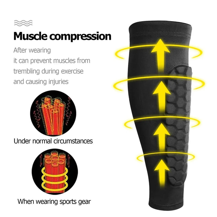 BowLift | Shin guards with shock-absorbing honeycomb structure - Football protection