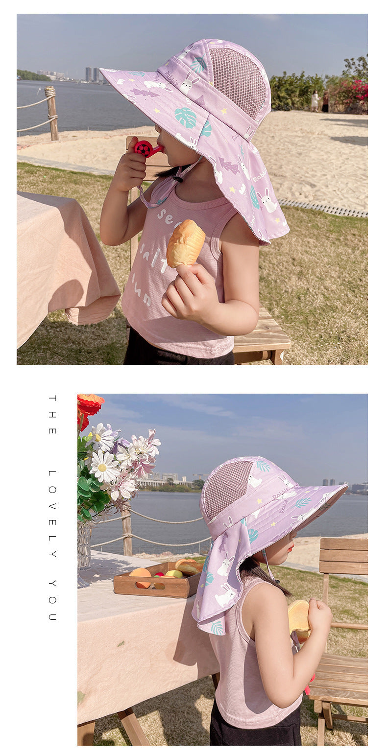 BowLift | Children's Sun Hat with UPF 50+ - Adjustable Chin Straps and Wide Brim