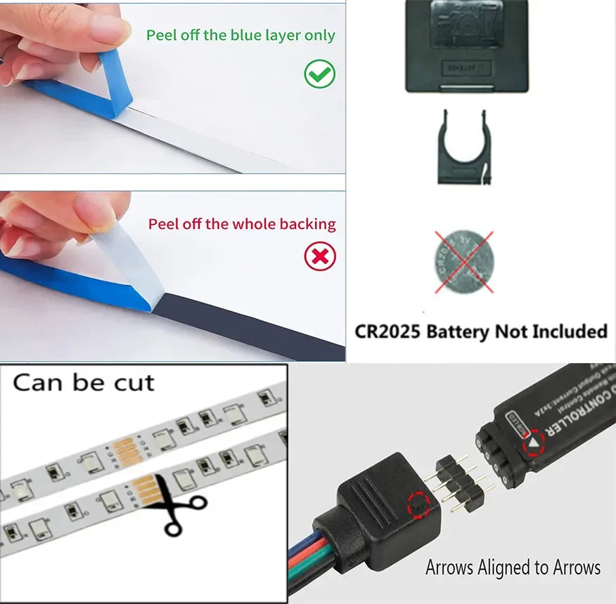 RGB LED Strip for Room and TV Bowlift
