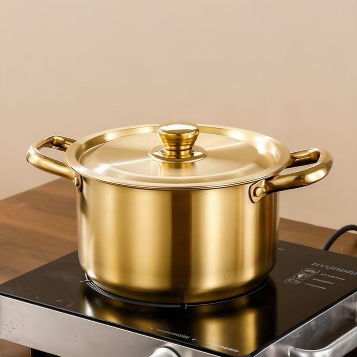 Stainless Steel Cooking Pot 20 cm, 1.1–2 L, Model HD190912