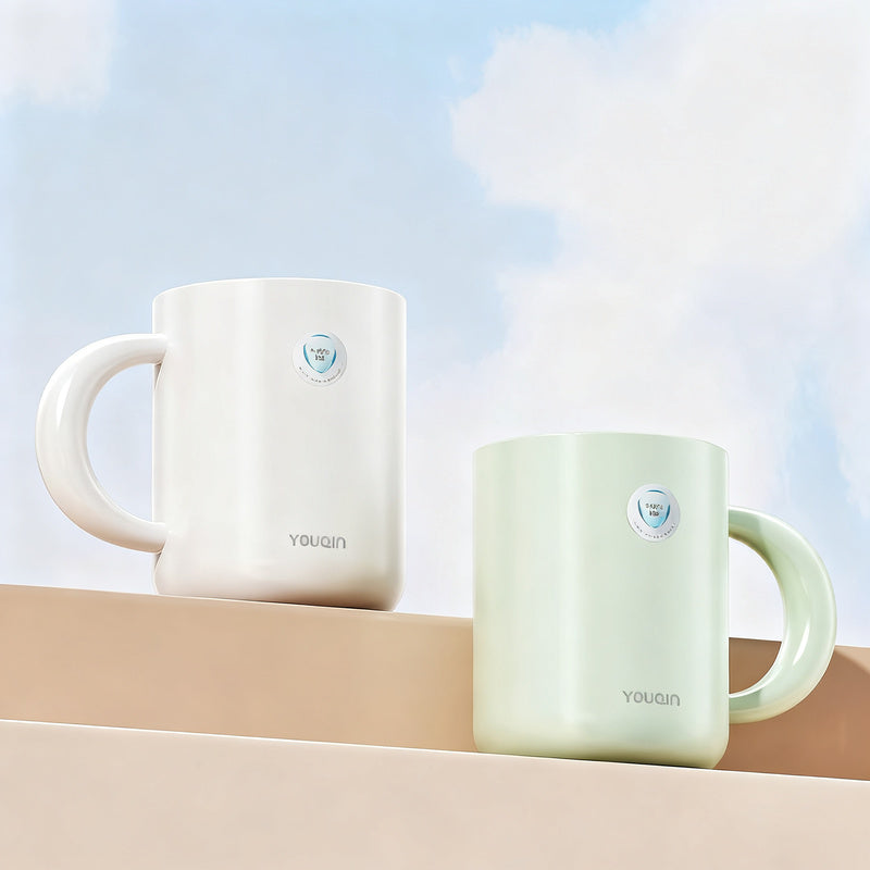 Plastic rinse cup, antibacterial, modern design
