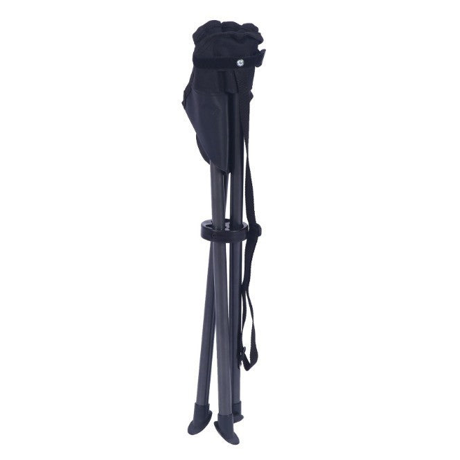 Camping chair, three-legged, foldable, lightweight