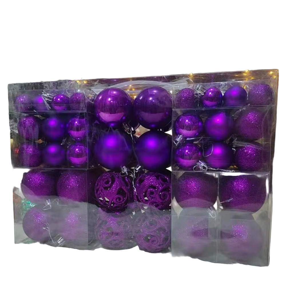 BowLift | Christmas Baubles Large Pattern Set of Decorations for Party