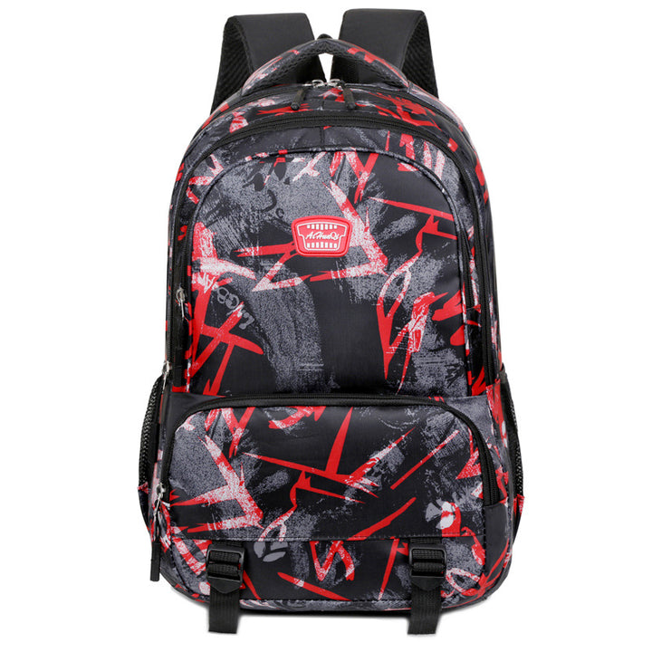 Oxford-Rucksack, 36–55 L, striped pattern