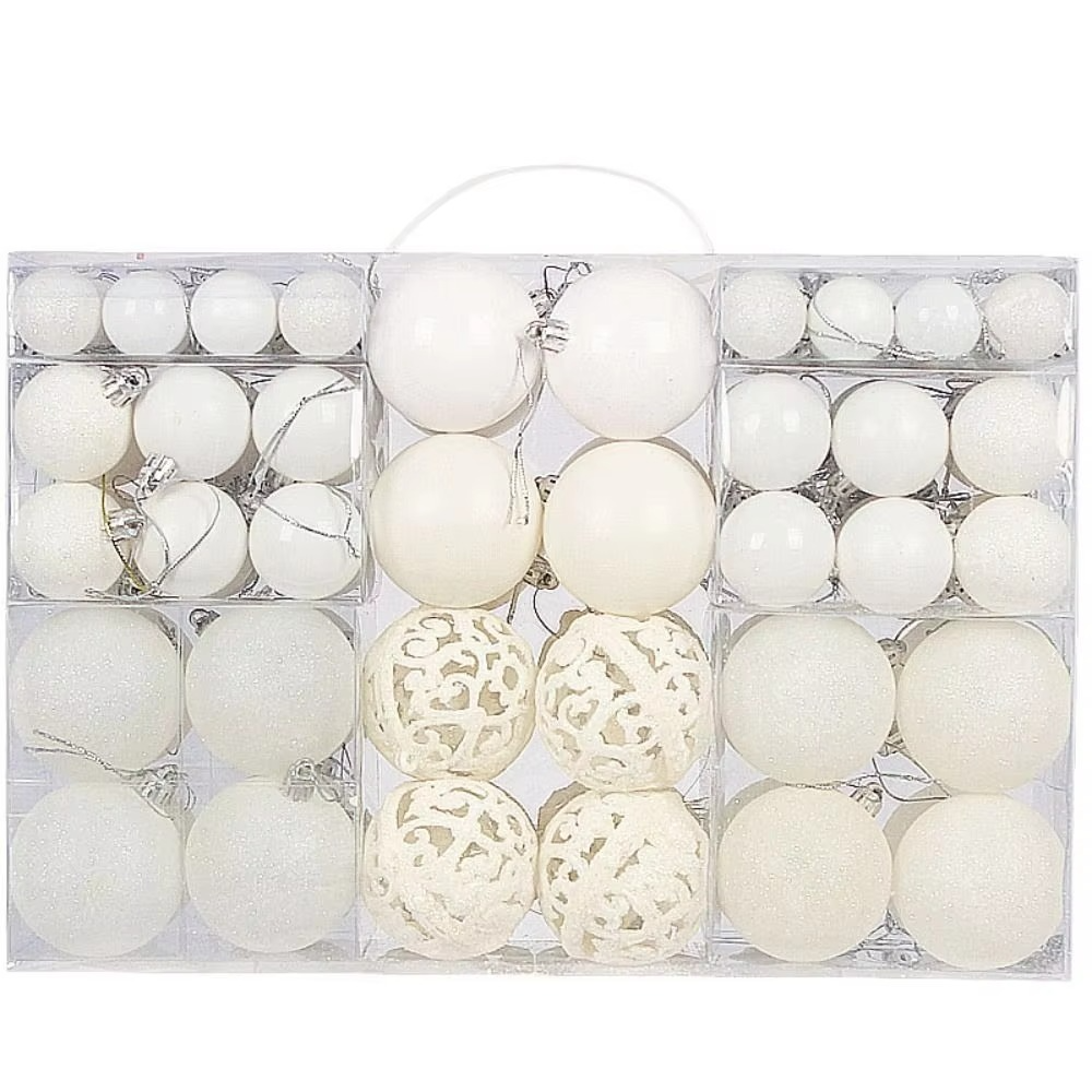 BowLift | Christmas Baubles Large Pattern Set of Decorations for Party