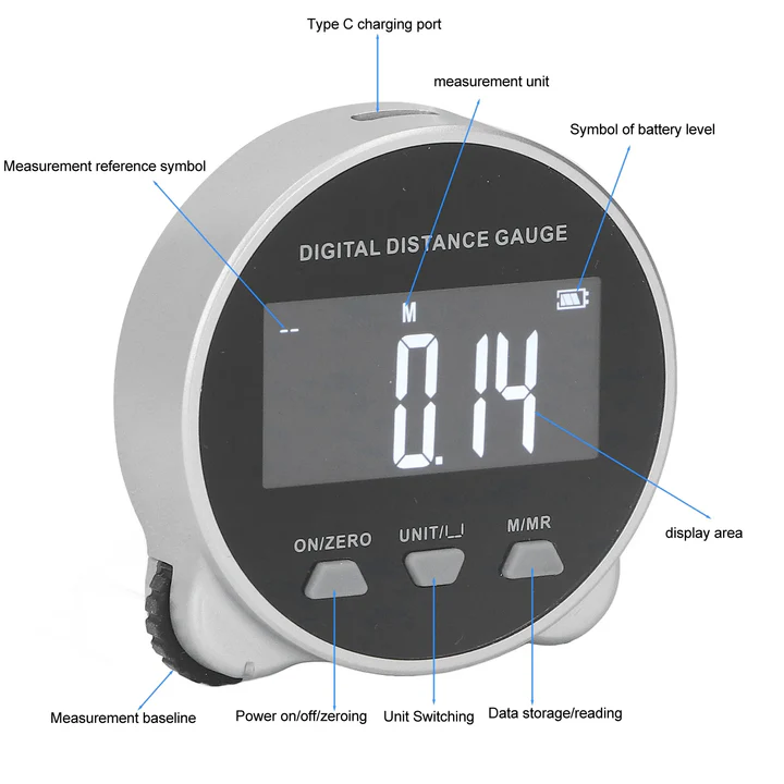 BowLift | Smart Digital Tape Measure with LCD Display