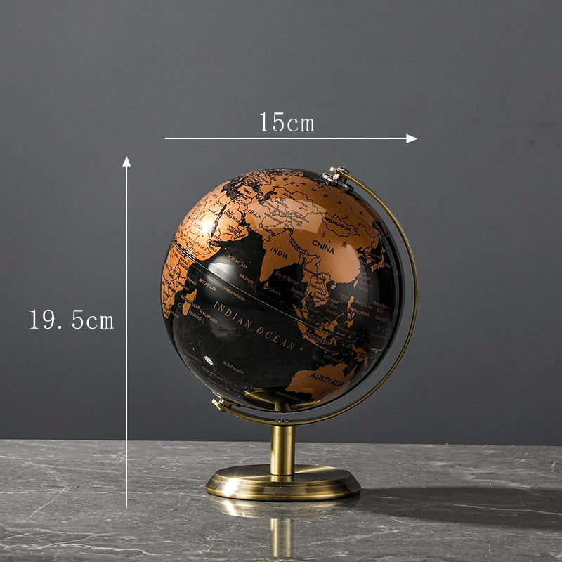 Globus decorative figure, transparent, modern design