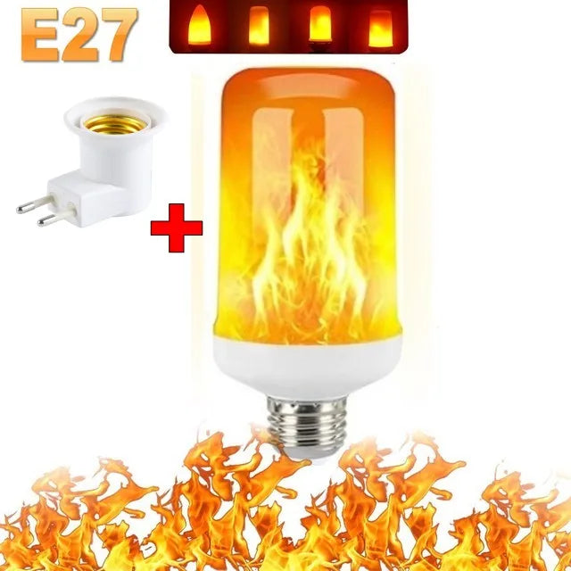 LED FLAME LIGHT PARTY LAMP - 4 MODES FIRE SIMULATION | Bowlift
