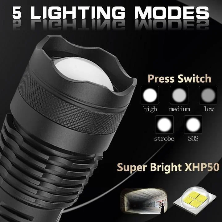 BowLift | 90,000 Lumens Powerful Flashlight