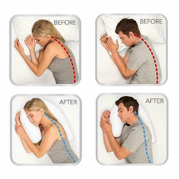 BowLift | Side Sleeper Pillow With Ear Hole