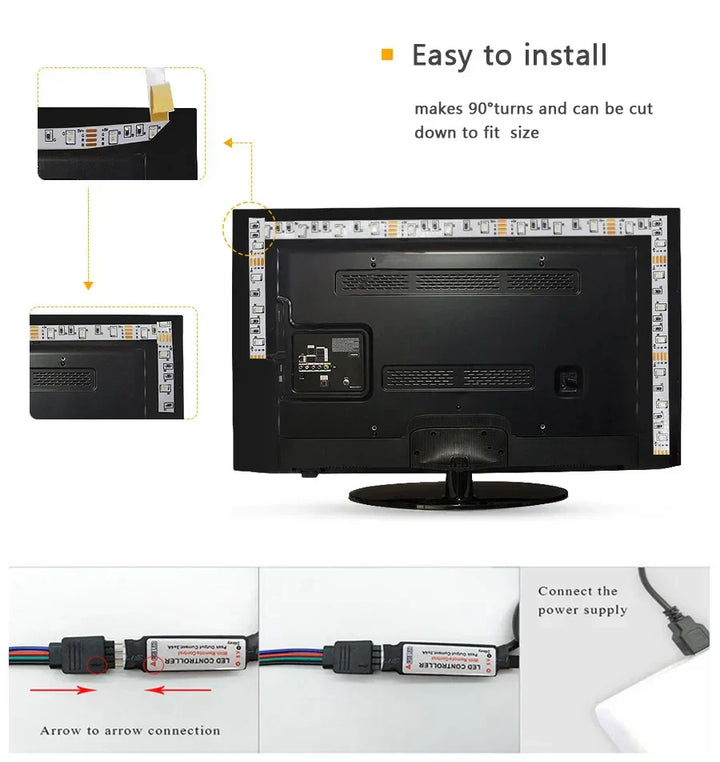 RGB LED Strip for Room and TV Bowlift