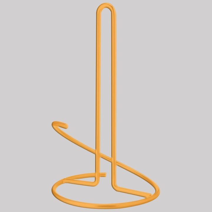 Metal paper roll holder