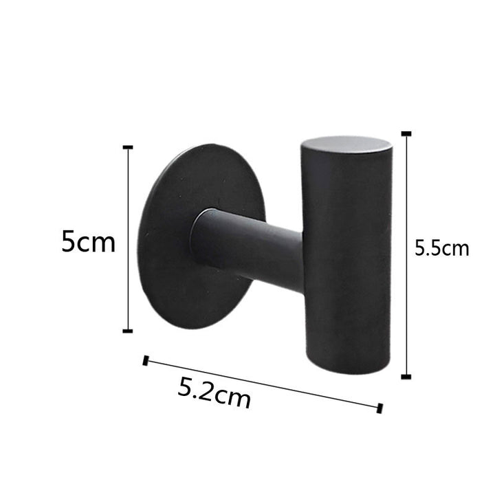 Stainless steel wall hooks, adhesive, bathroom and kitchen