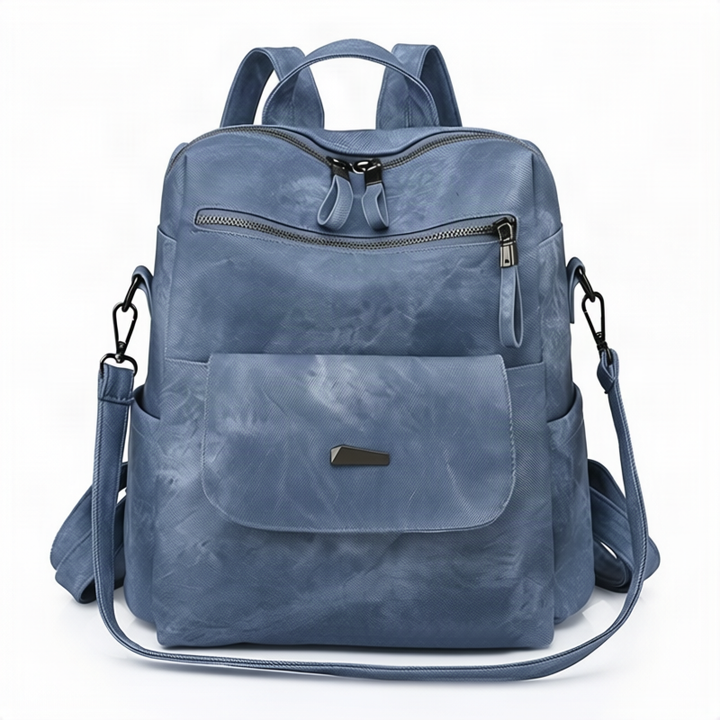 Women’s backpack made of PU, large capacity