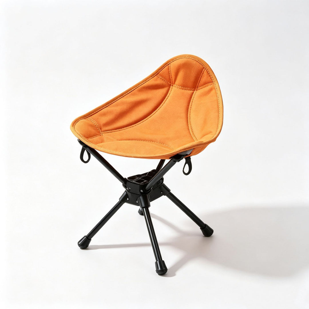 Camping chair, three-legged, foldable, lightweight