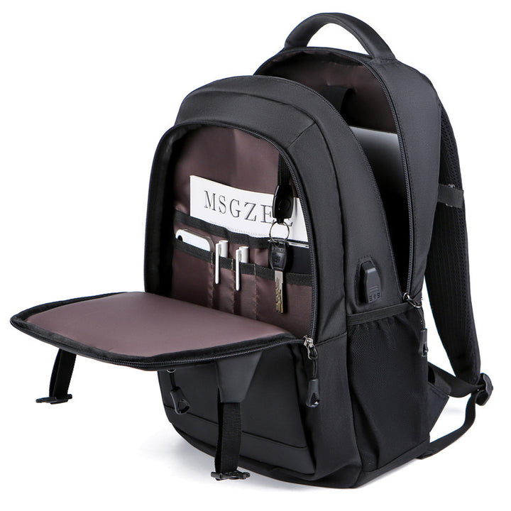 Men's backpack, 20–35 L, Oxford fabric, water-repellent