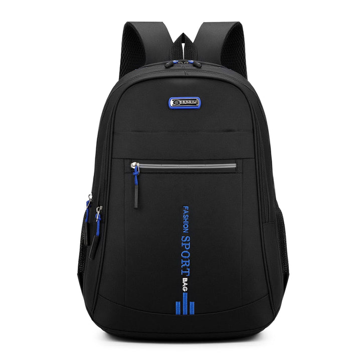 Nylon backpack with anti-theft protection, large capacity