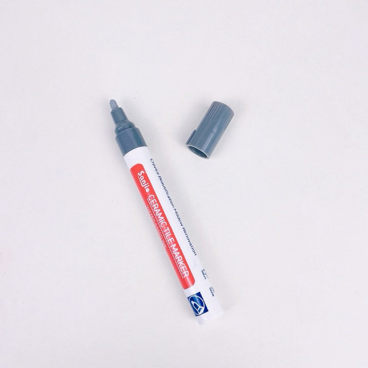 Grout pen for ceramic tiles in various colors