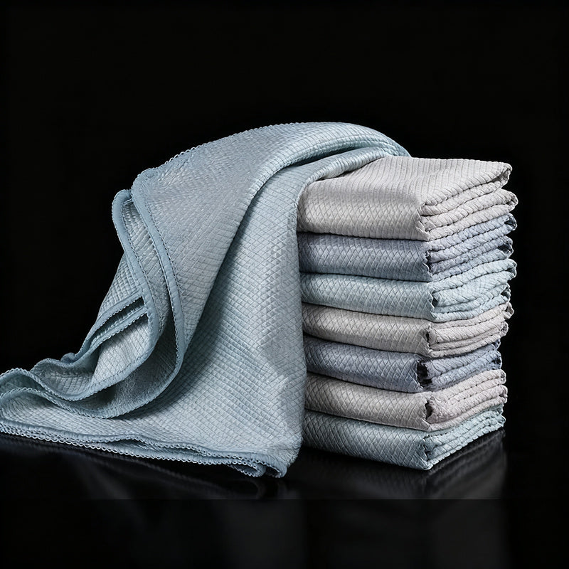 Microfiber Cleaning Cloths, 3-Piece Set, Absorbent