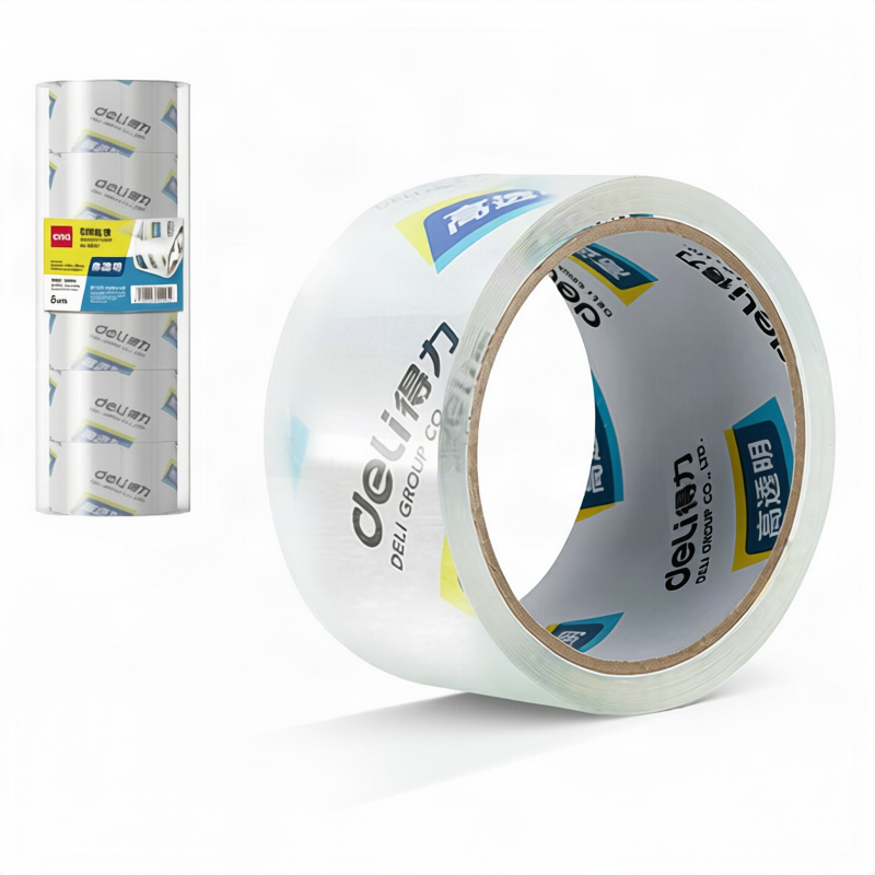Transparent tape for packaging