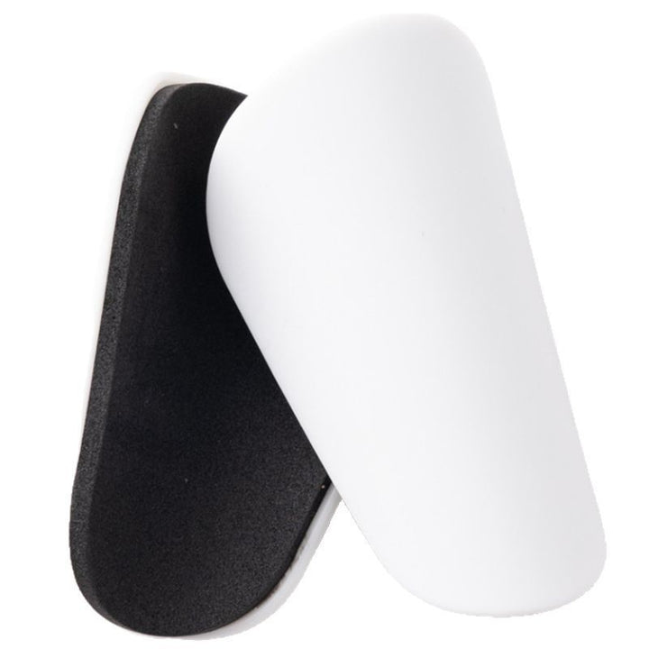 Plastic shin guards for ball sports