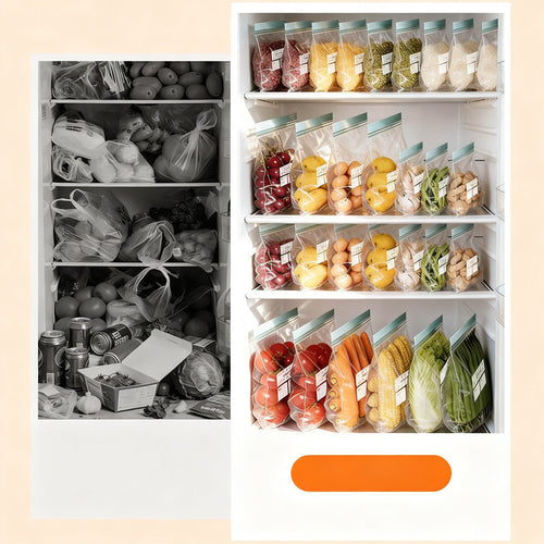 Freezer bags made of PE, food safe