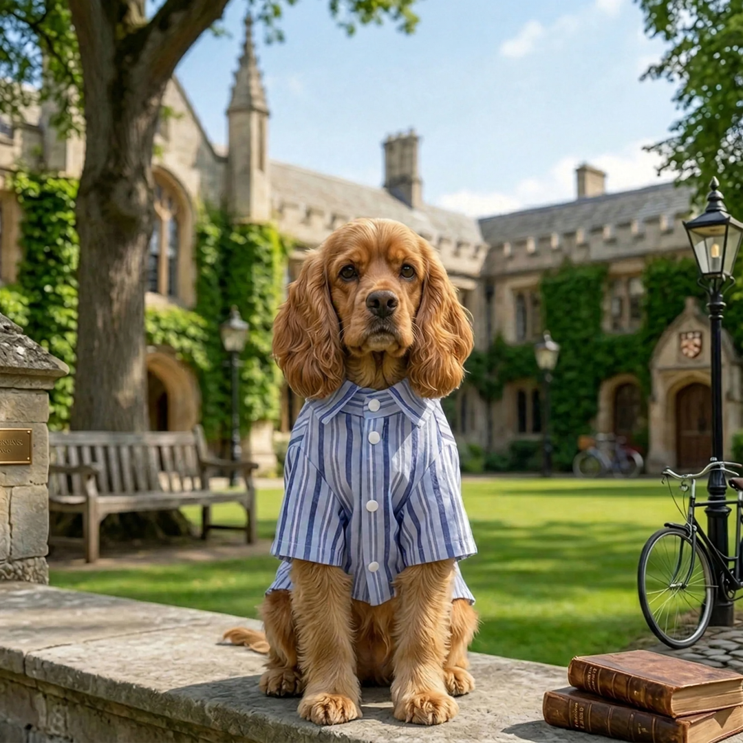 Dog Shirt, Spring/Summer, Gentleman Style